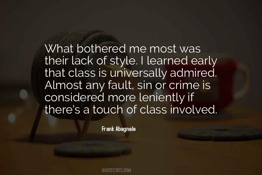 A Touch Of Class Quotes #495200