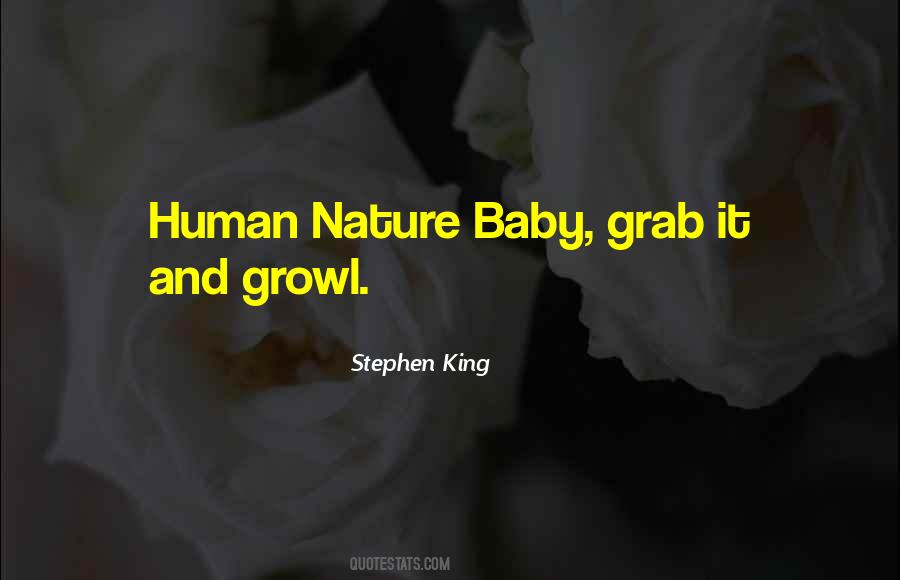 Baby Nature Quotes #1435935