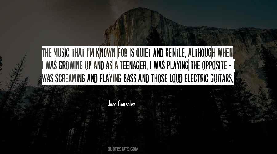 Music So Loud Quotes #800599