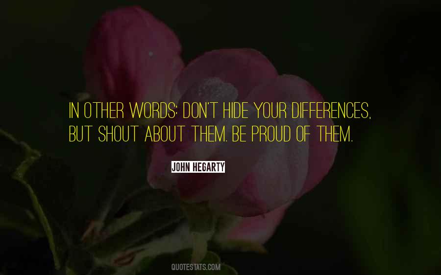 Proud Words Quotes #353472