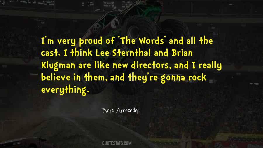 Proud Words Quotes #625502
