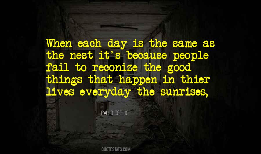 Everyday Good Day Quotes #60991