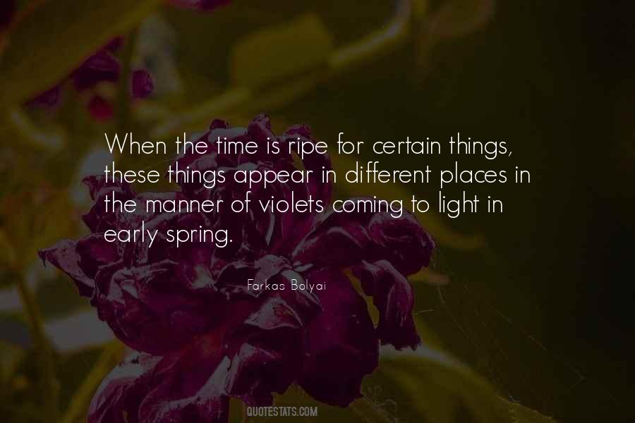 The Time Is Coming Quotes #1292234