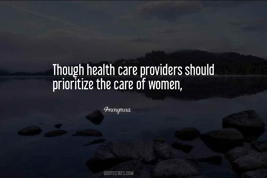 Prioritize Self Care Quotes #193155