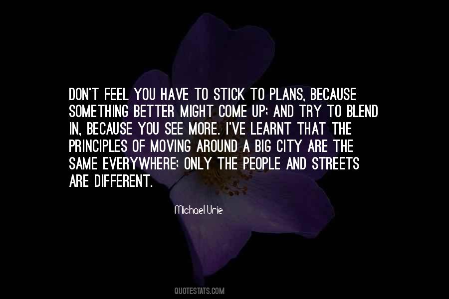 Moving City Quotes #1036301