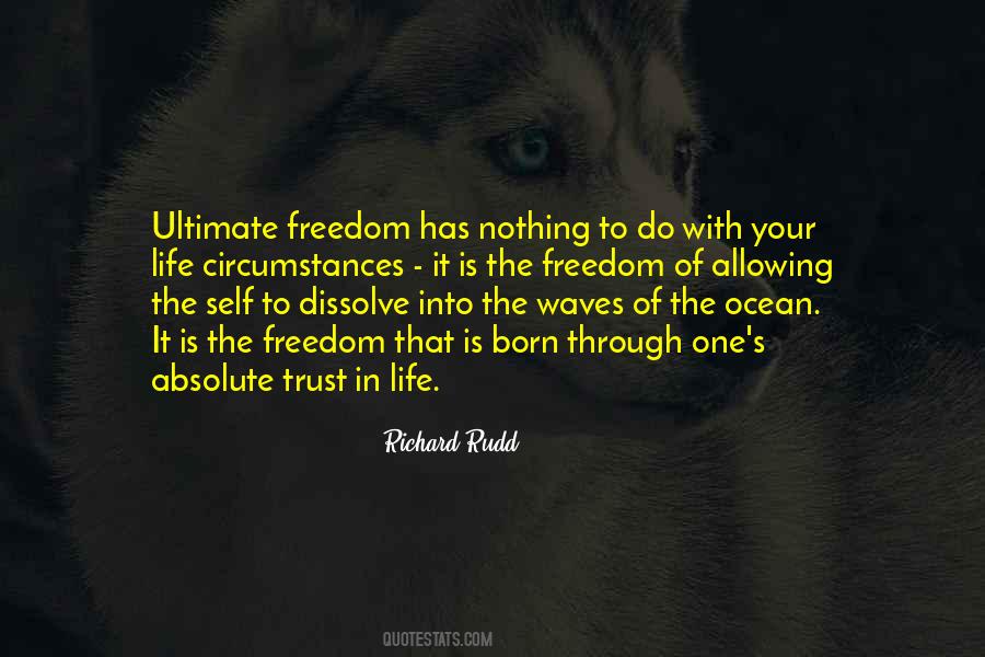 One With The Ocean Quotes #837464