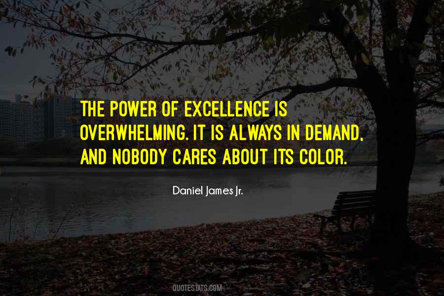 Demand Excellence Quotes #977389