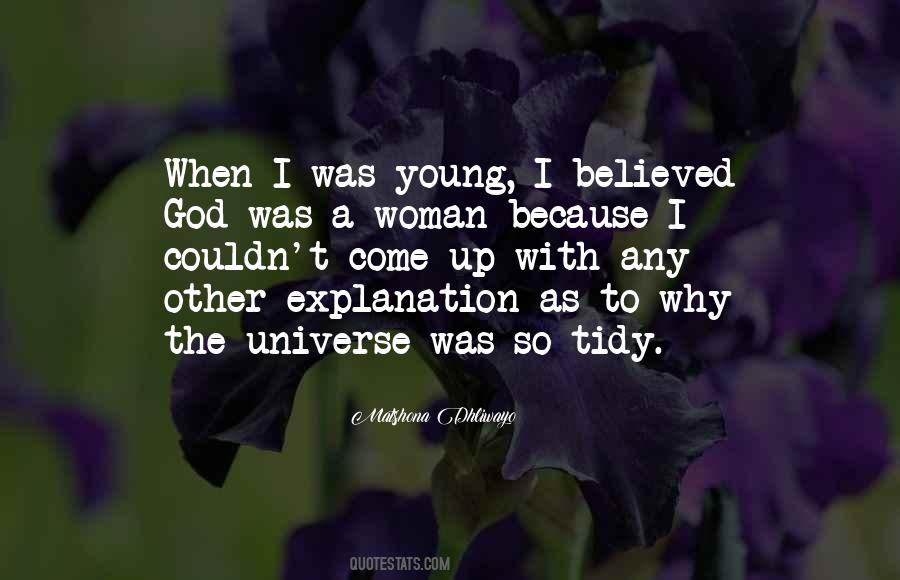 As A Young Woman Quotes #1113874