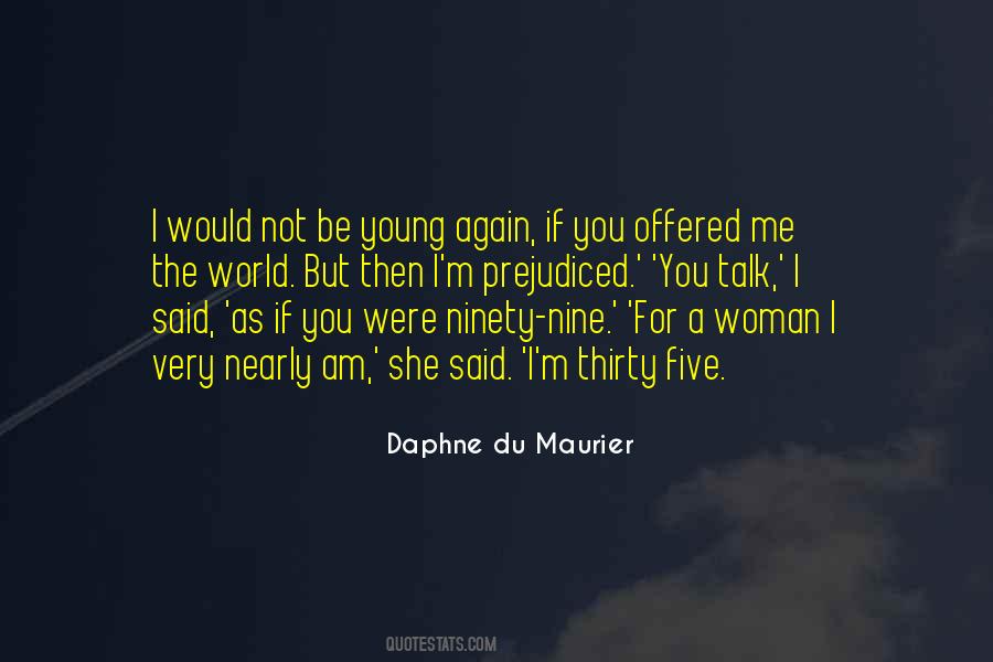 As A Young Woman Quotes #724647