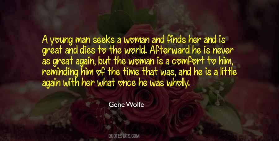 As A Young Woman Quotes #942719