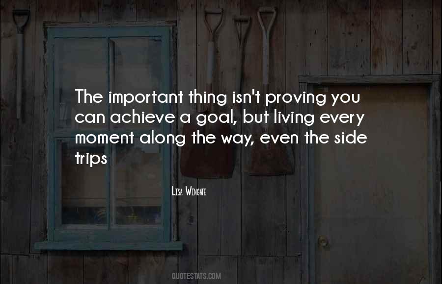 Quotes About Why Goals Are Important #129440