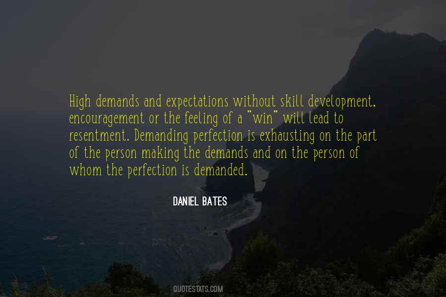 Demanding Perfection Quotes #1548359