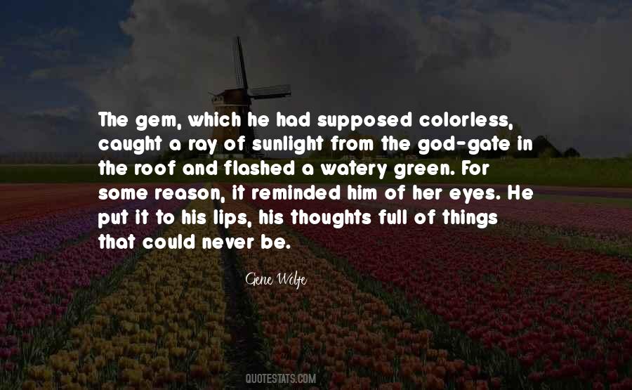 God Eyes Quotes #937440
