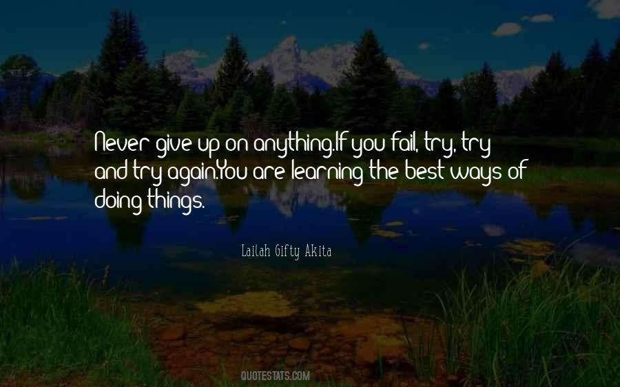 When You Fail Again And Again Quotes #506201