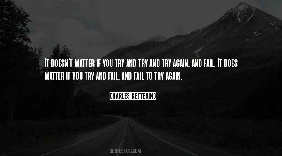 When You Fail Again And Again Quotes #80365