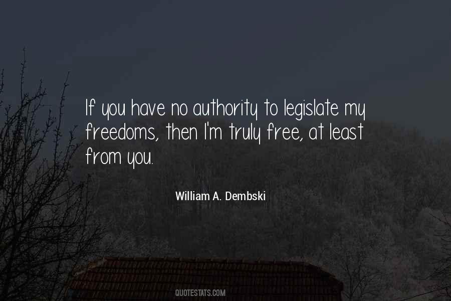 Dembski Quotes #1214296