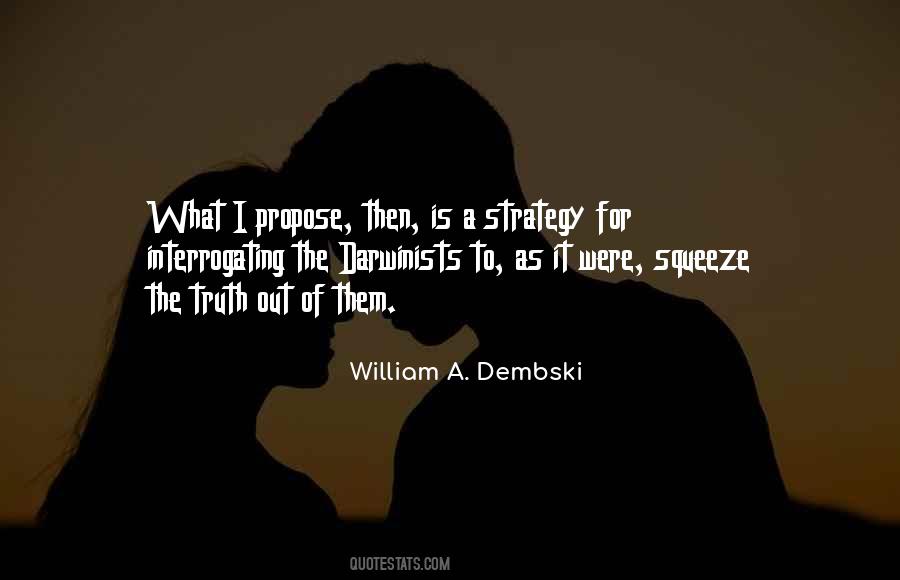 Dembski Quotes #53952