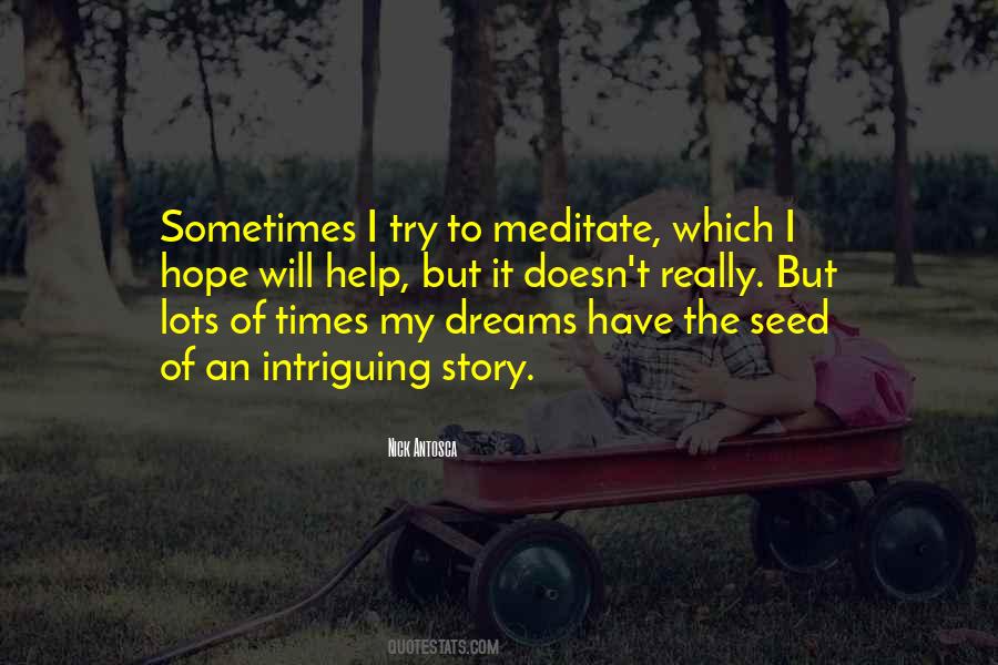 To My Dream Quotes #187021