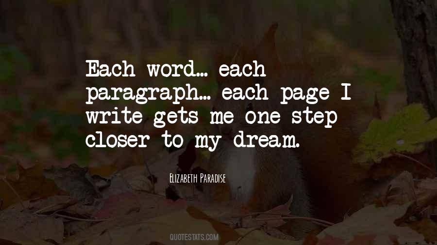 To My Dream Quotes #381078