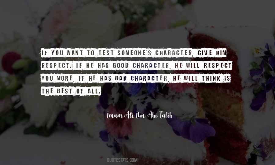 Quotes About Someone You Respect #1239392