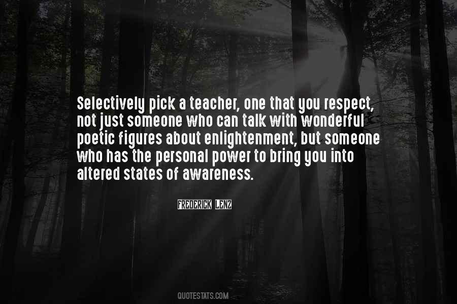 Quotes About Someone You Respect #1665356