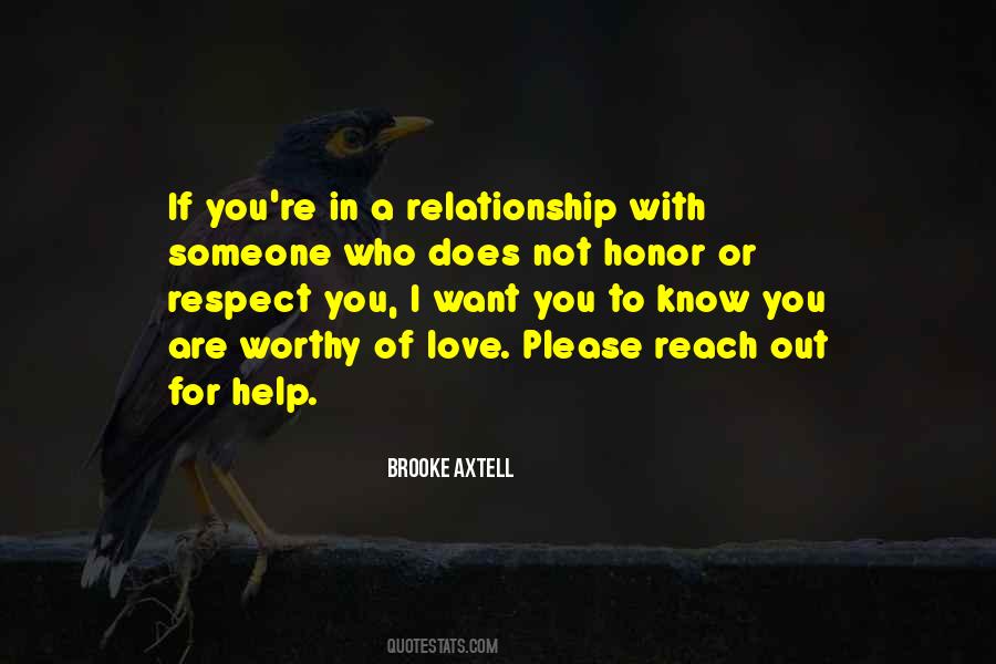 Quotes About Someone You Respect #1711299