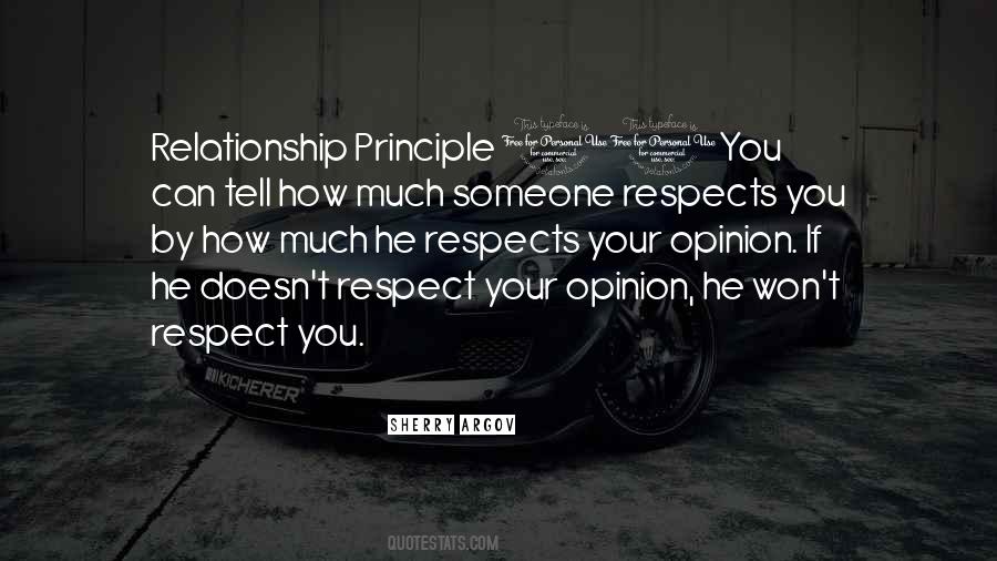 Quotes About Someone You Respect #731438