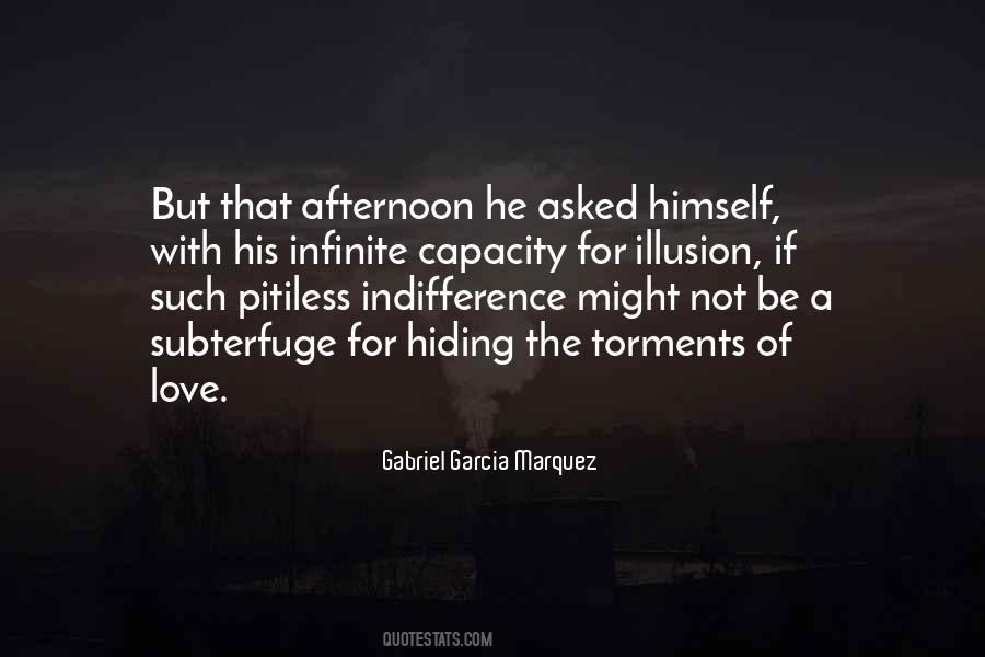 Love Indifference Quotes #1170355
