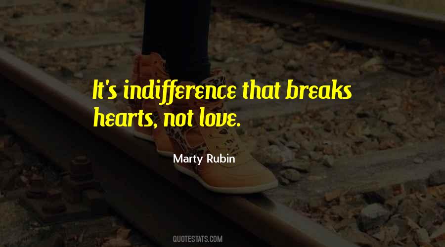 Love Indifference Quotes #1696144