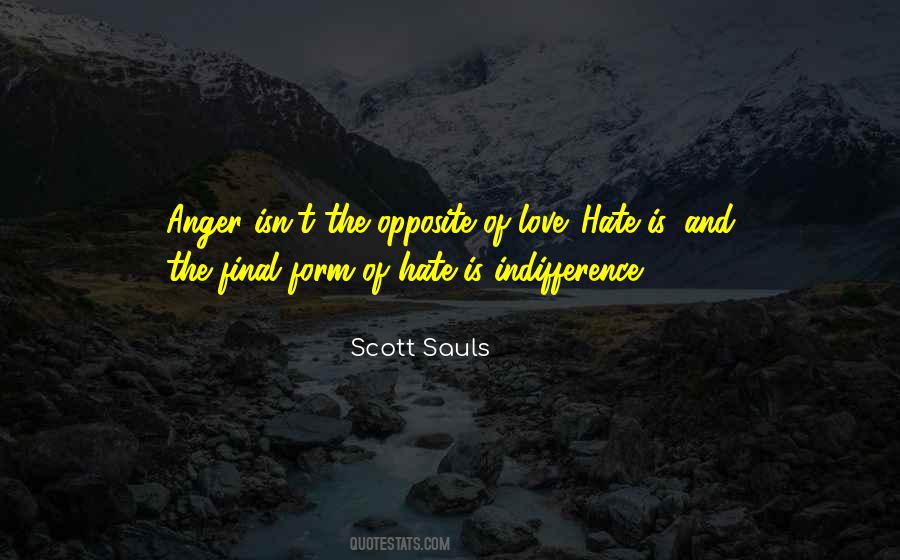 Love Indifference Quotes #786528