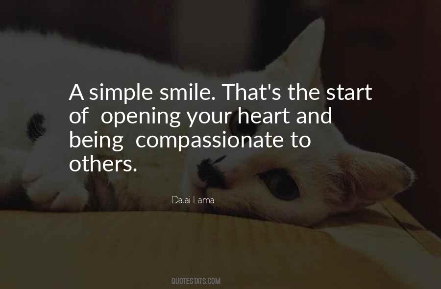 A Simple Smile Quotes #1366070