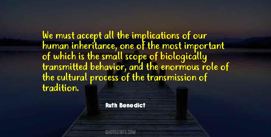 Quotes About Human Inheritance #496977