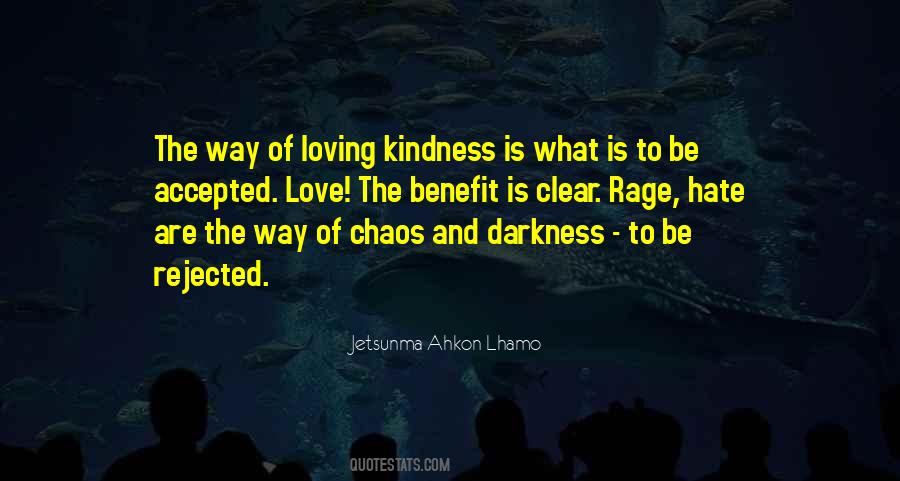 Love And Chaos Quotes #1264072