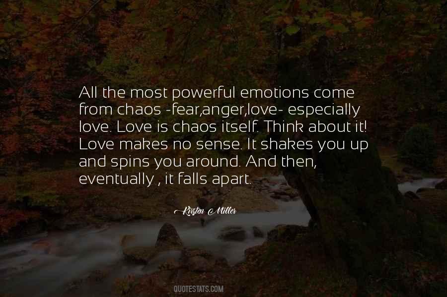 Love And Chaos Quotes #300155