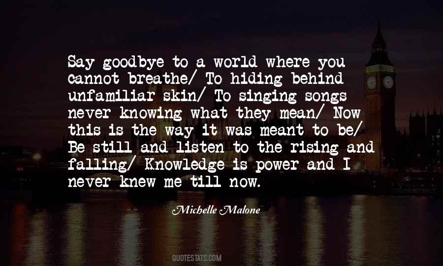 Goodbye Is Goodbye Quotes #941016