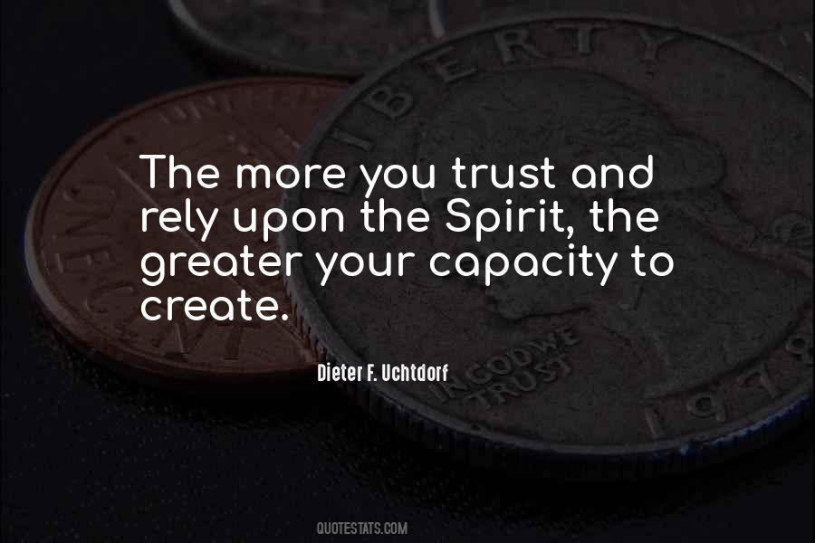 If U Trust Me Quotes #24331