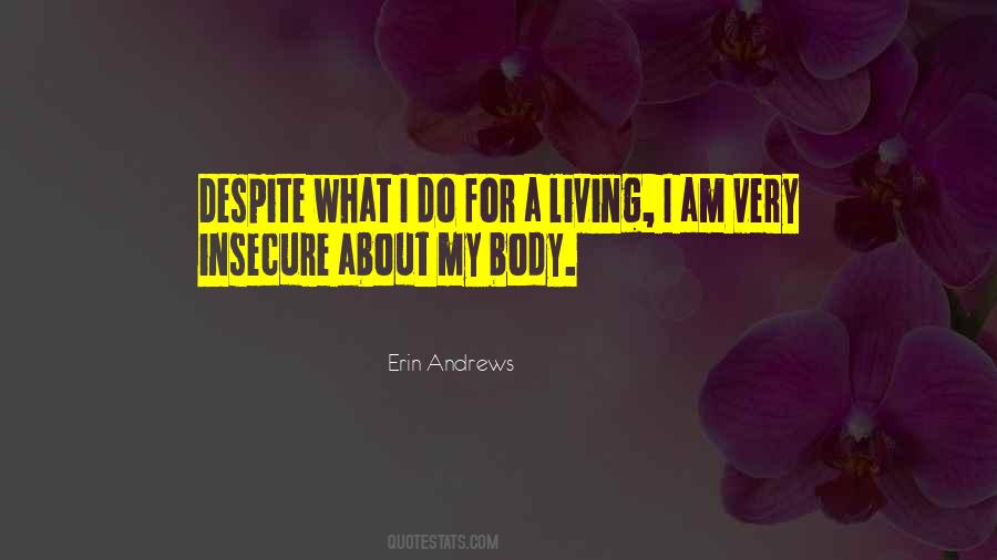 Insecure About Your Body Quotes #144323