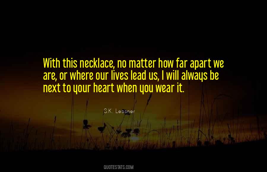When We Are Apart Quotes #1077456