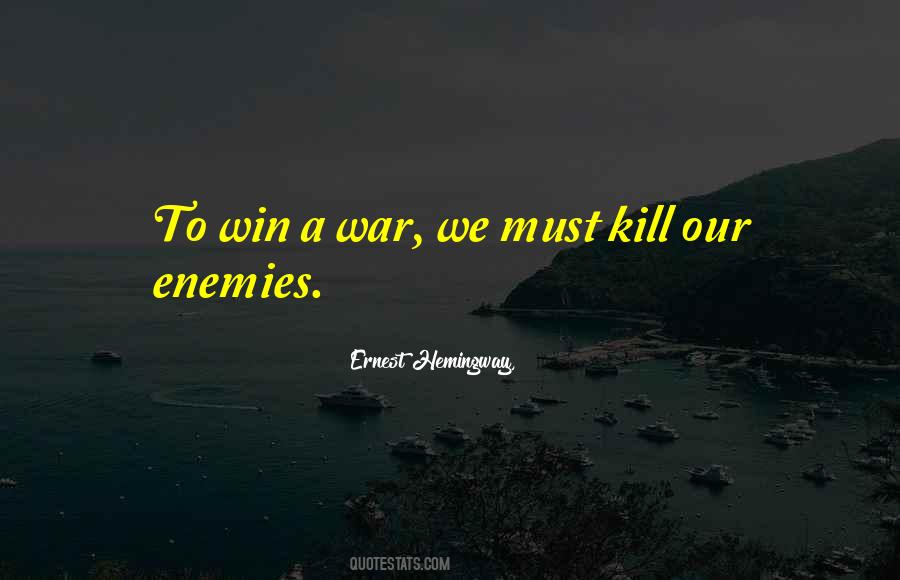 War Win Quotes #51827