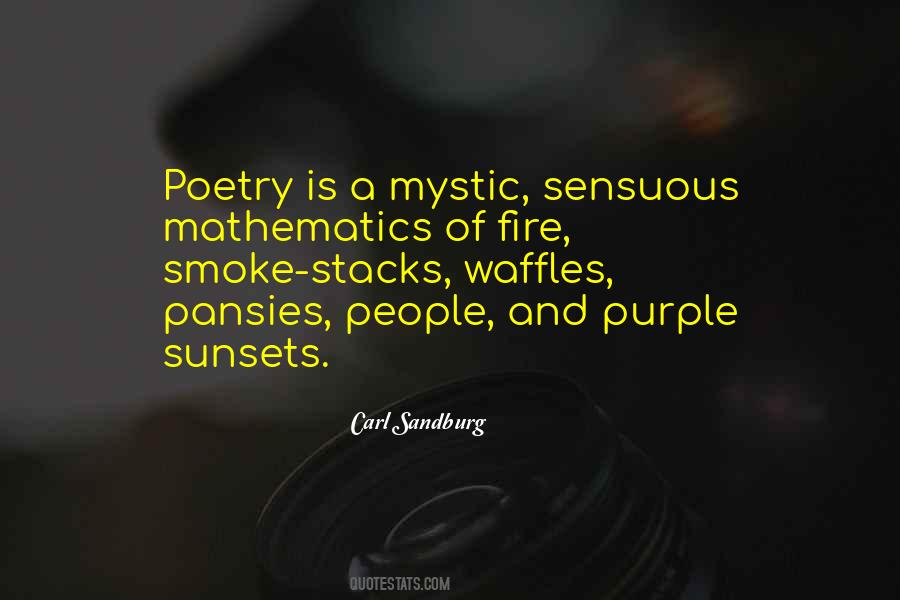 Purple Sunsets Quotes #1575783