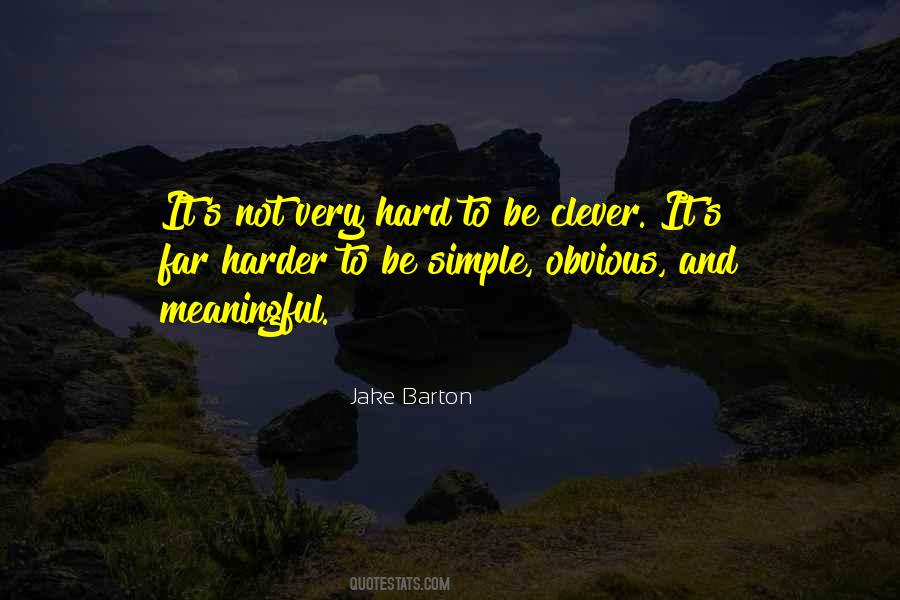 Simple Meaningful Quotes #1156601