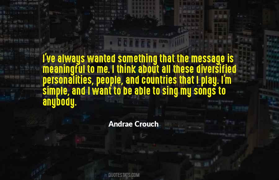 Simple Meaningful Quotes #1537083