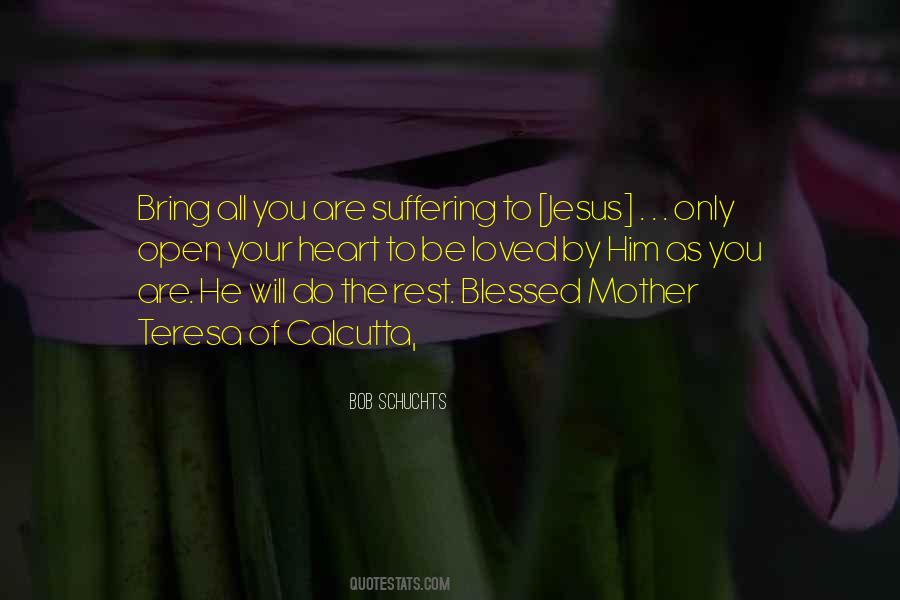 Quotes About Jesus Suffering #1030288