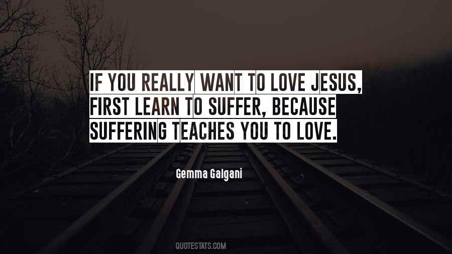 Quotes About Jesus Suffering #1183335