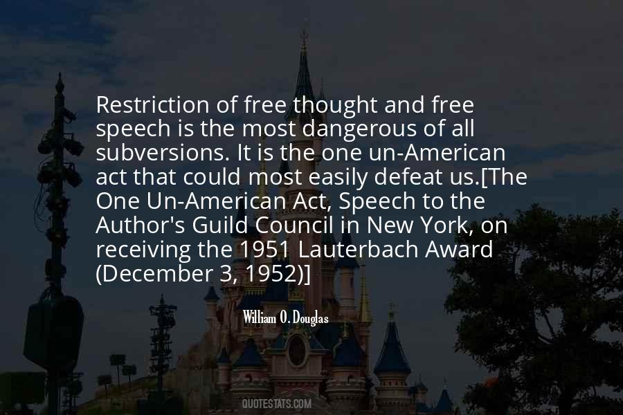 Democracy Free Speech Quotes #1080426