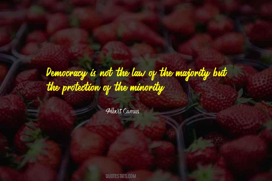 Democracy Minorities Quotes #6212