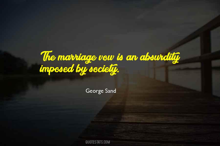 Quotes About The Marriage Vow #1014419
