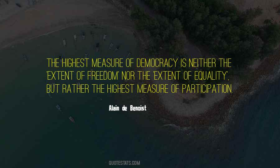 Democracy Participation Quotes #852483