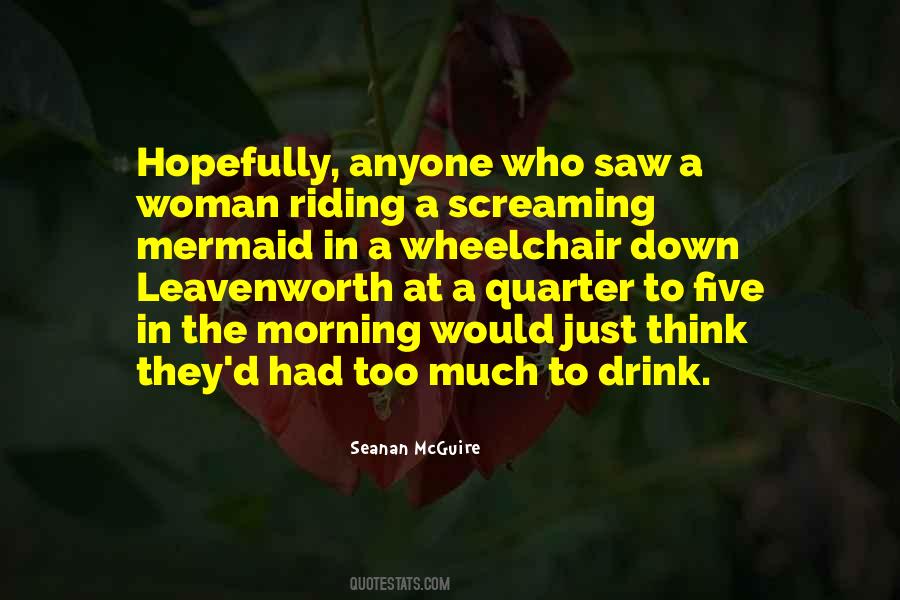 Morning Woman Quotes #1345459