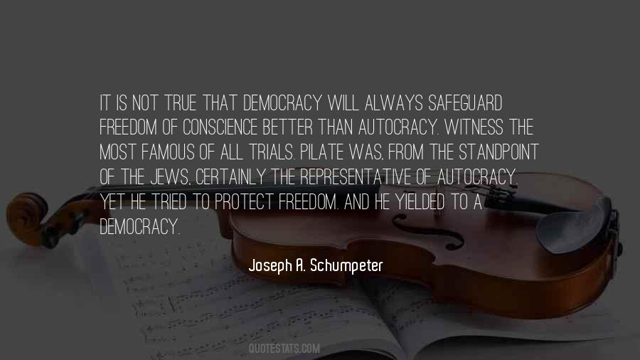 Democracy Vs Autocracy Quotes #376337